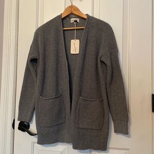 NWT - Universal Thread Goods Co. Open Front Sweater – Gray – Small